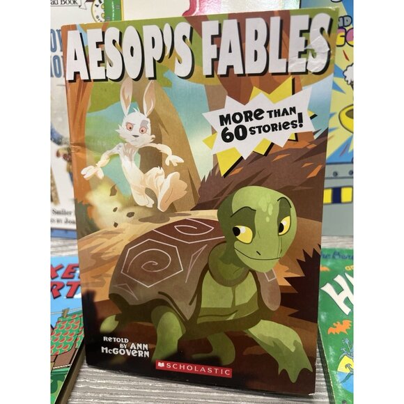 Children’s Book Lot of 6 Assorted Grades 1-3 Fables Berenstain Jokes Easy Reader - Picture 4 of 13